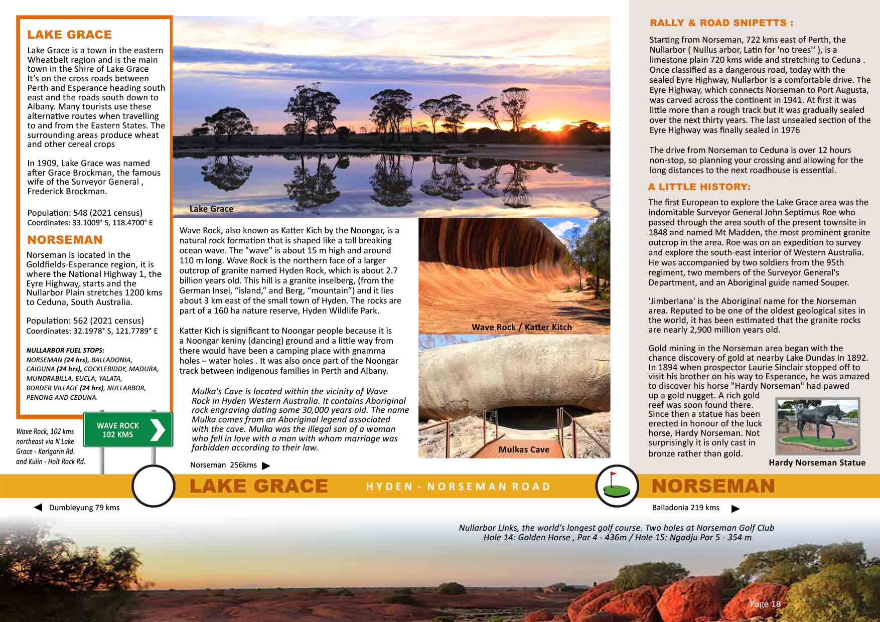 Great Southern Road - LAKE GRACE - NORSEMAN