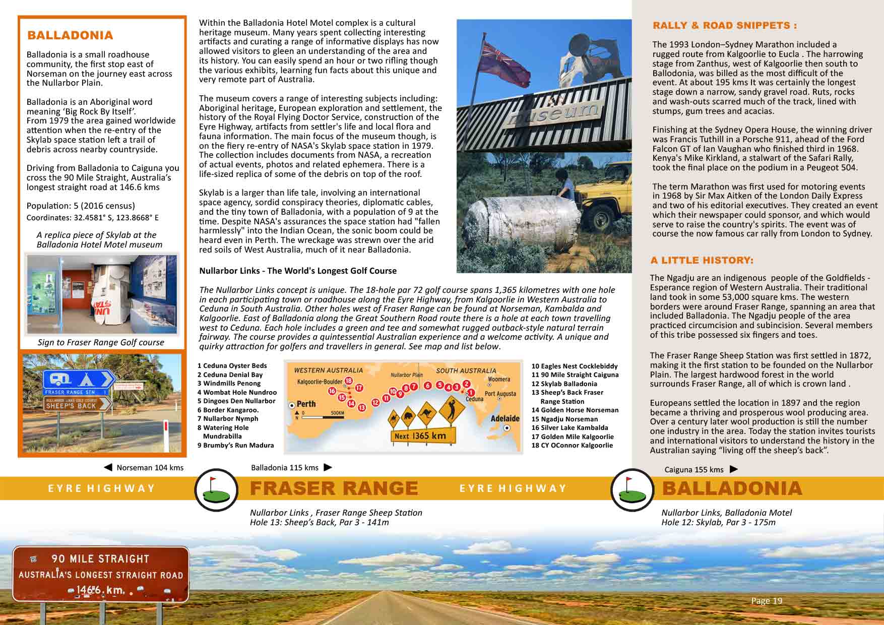 Great Southern Road - FRASER RANGE - BALLADONIA 